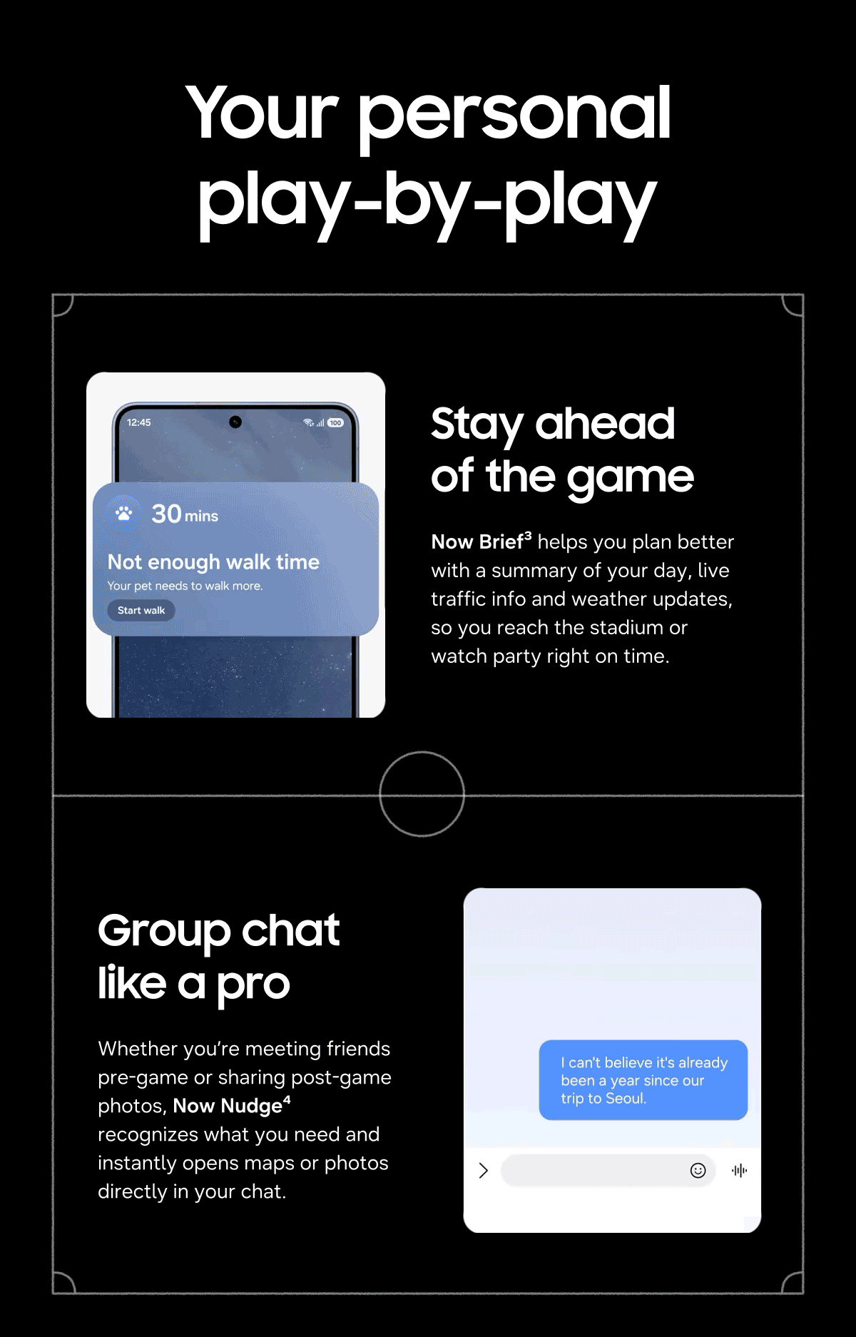Your personal play-by-play