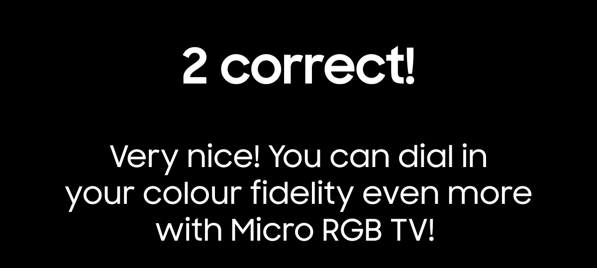 2 Correct!