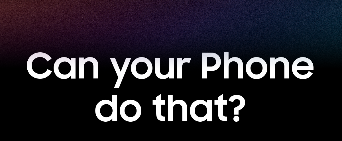 Can your Phone do that?
