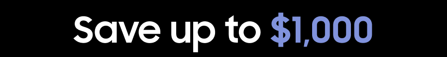 Save up to $1000