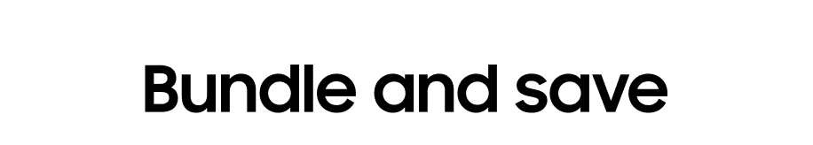 Bundle and save
