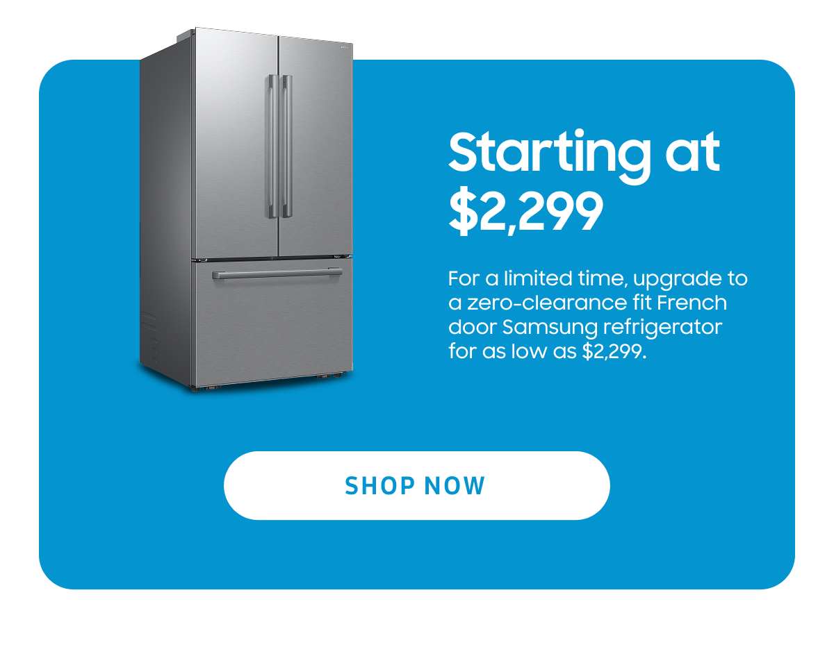 STARTING AT $2,299