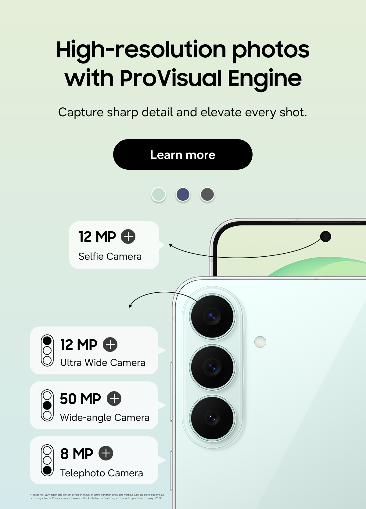 Camera specs