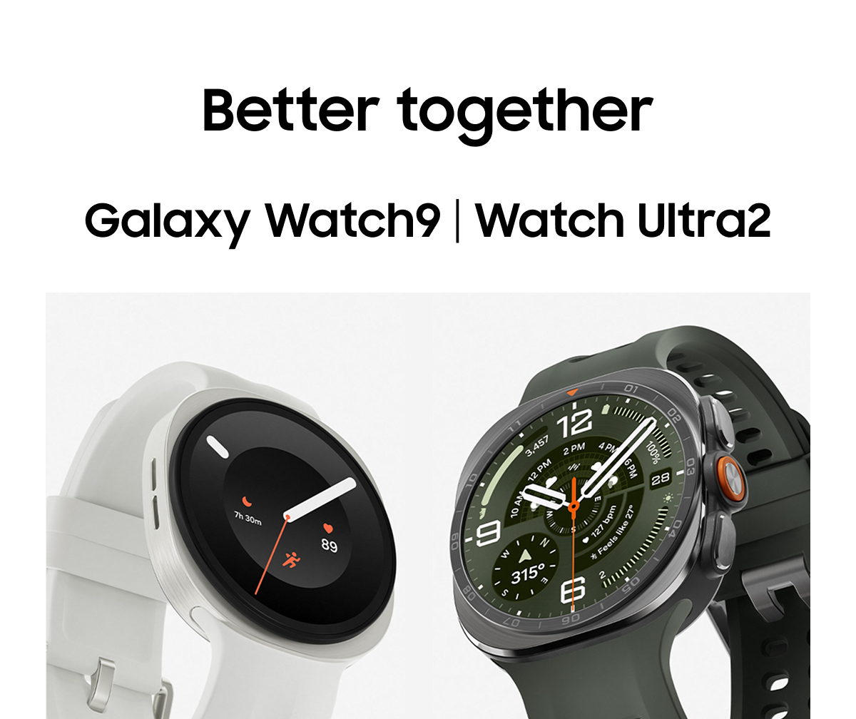 Better together | Galaxy Watch9 | Watch Ultra2