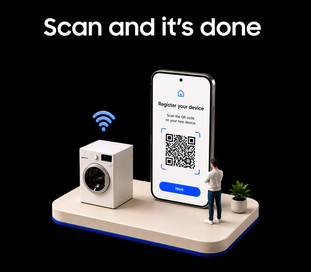 Scan and it's done