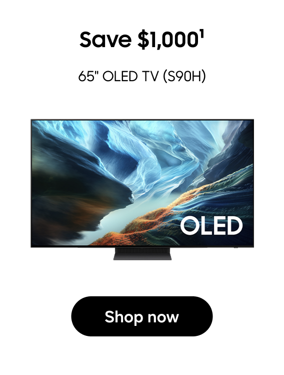 Save $1,000(1)
65” OLED TV (Q90H) 