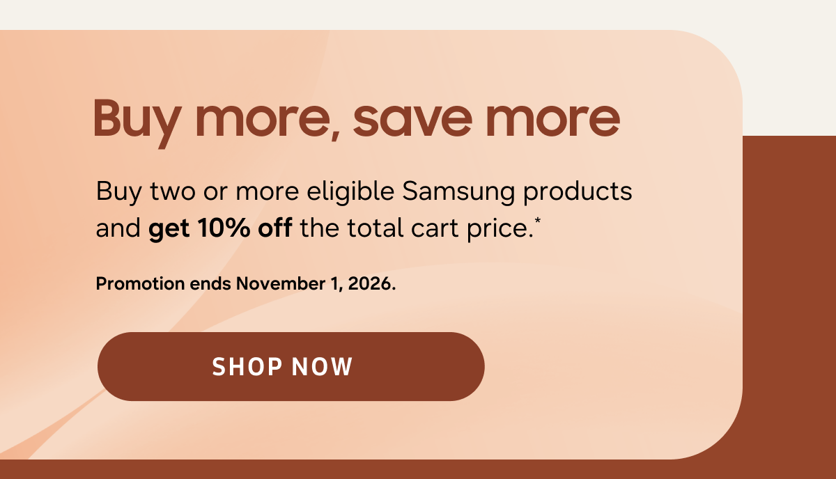 Buy more, save more