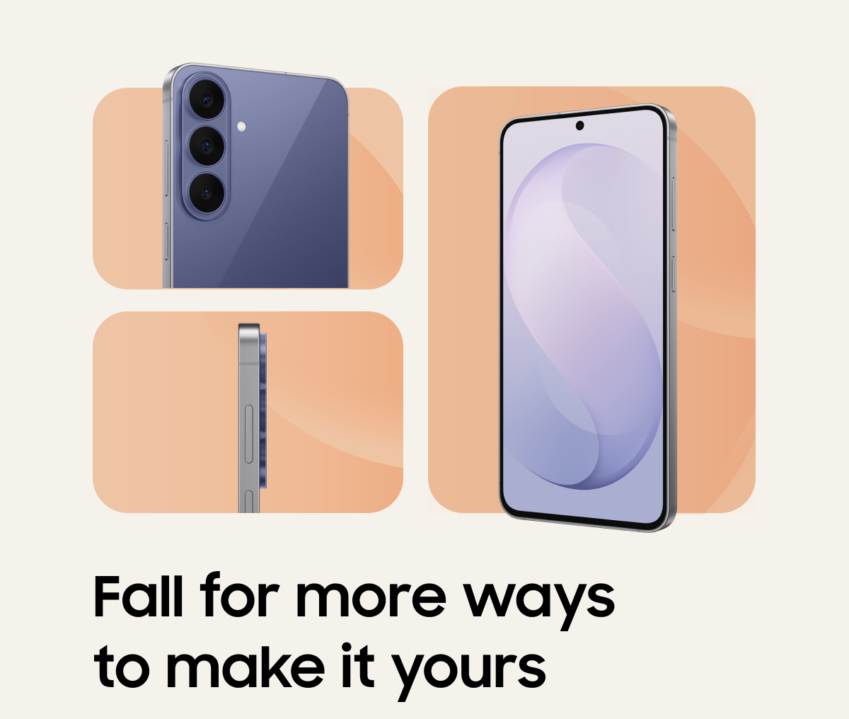Fall for more ways to make it yours 