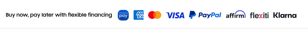Buy now, pay later with flexible financing