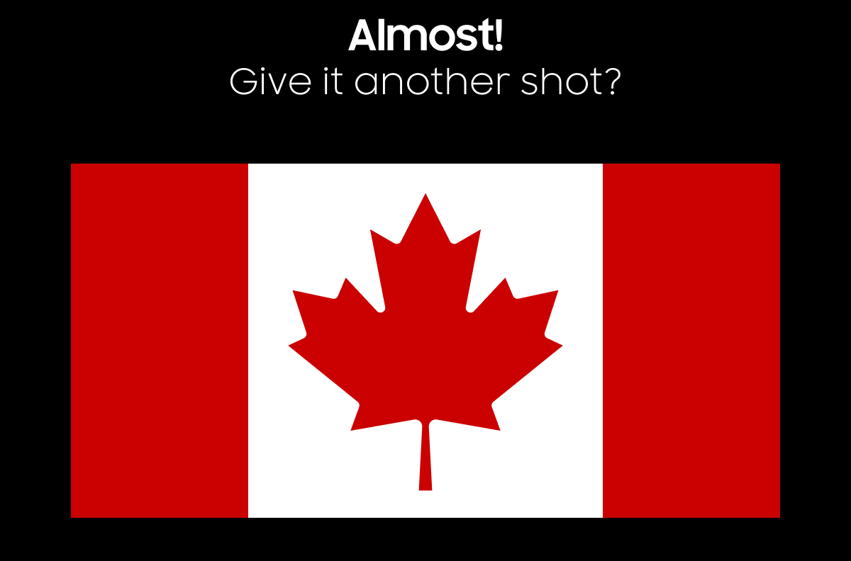 Almost!